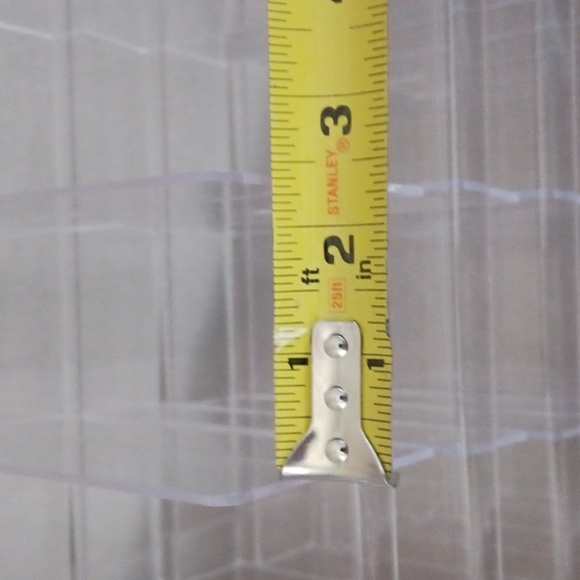 FINAL PRICE - Large Plexiglass Tiered Organizer - Picture 7 of 12